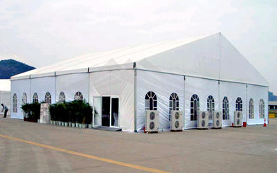 Guang Ao first grade soundproof aluminum wedding tent 50x60