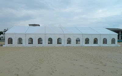 Guang Ao luxury marquee garden wedding party tent 15x50 300 people