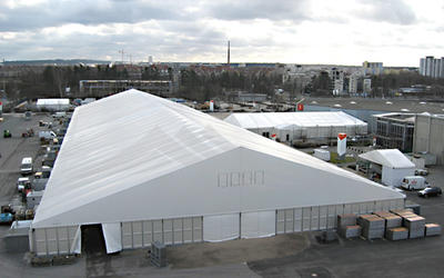 Guang Ao wind resistant large industrial tent for warehouse